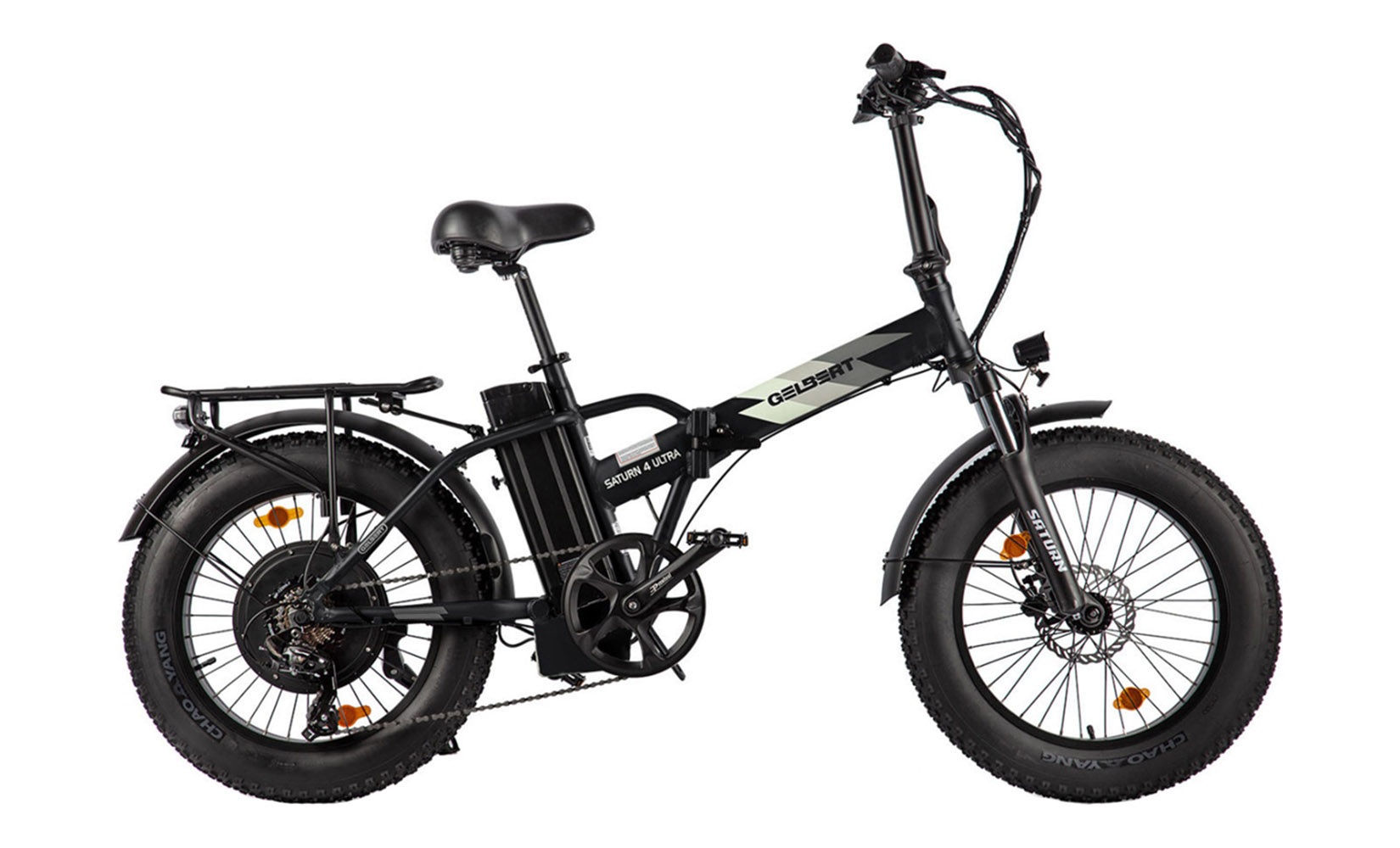 Электровелосипед Gelbert (Eltreco) Saturn 4 ULTRA (Черный)