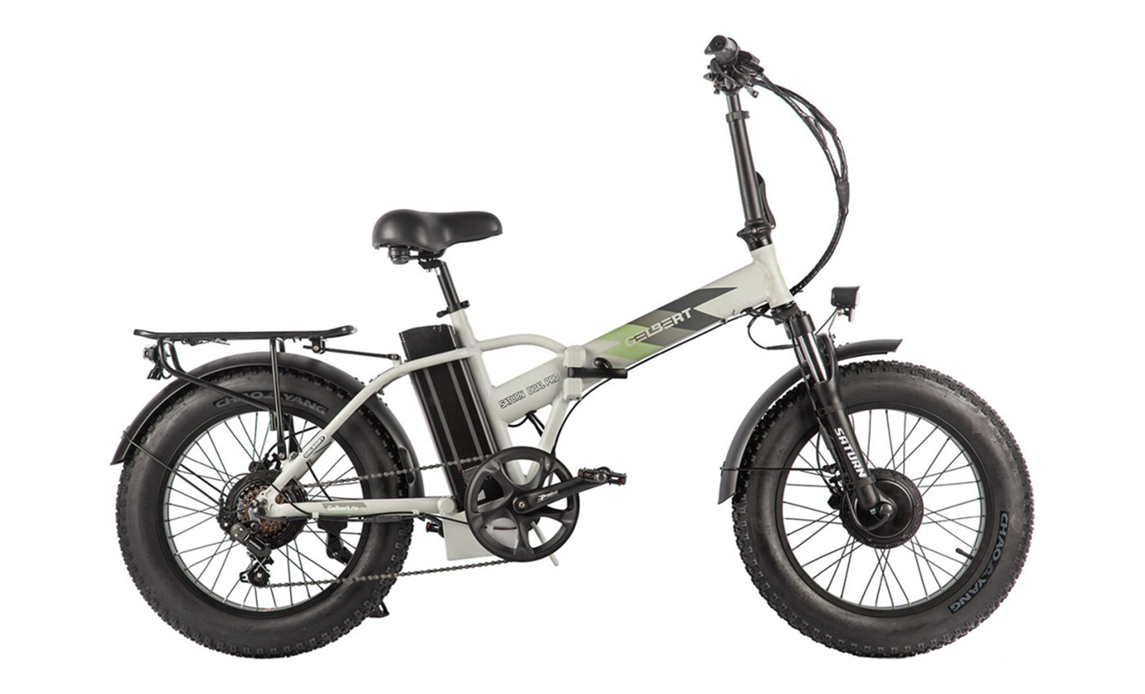 Электровелосипед Gelbert Saturn Dual PRO (Серый)