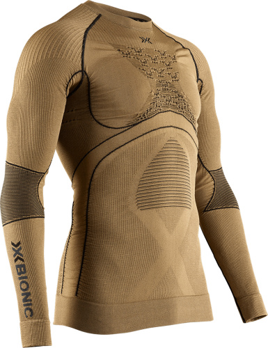 Термокофта мужская X-Bionic Radiactor 4.0 Shirt LG SL Men 24/25 (Gold/Black)