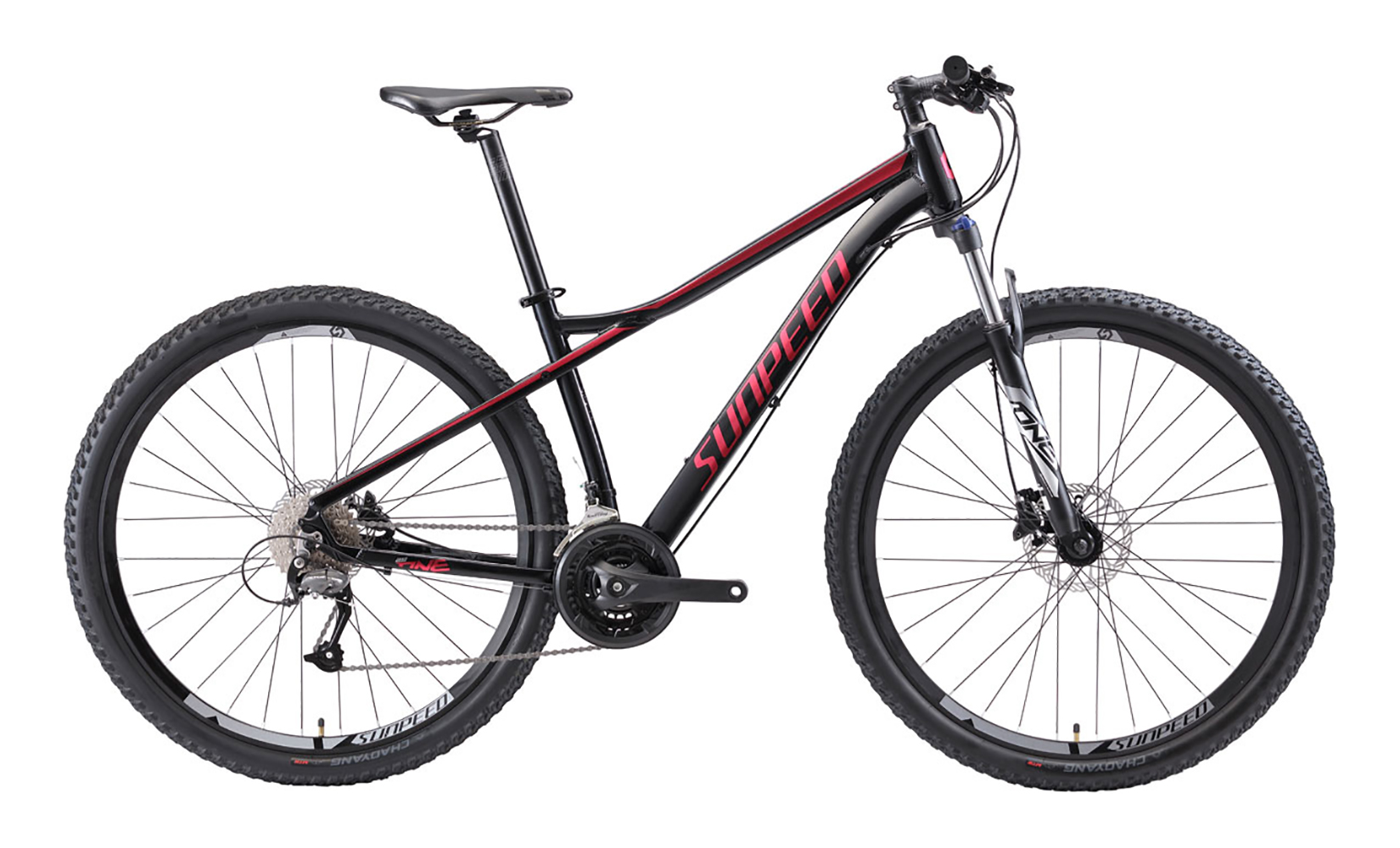 Велосипед Sunpeed One 29 (Black-Red/Черно-Красный)