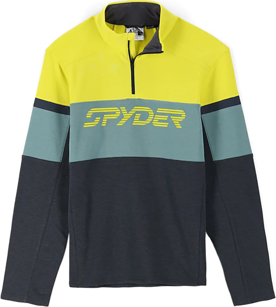 Термобелье Spyder Speed half zip (Ebony citrus)