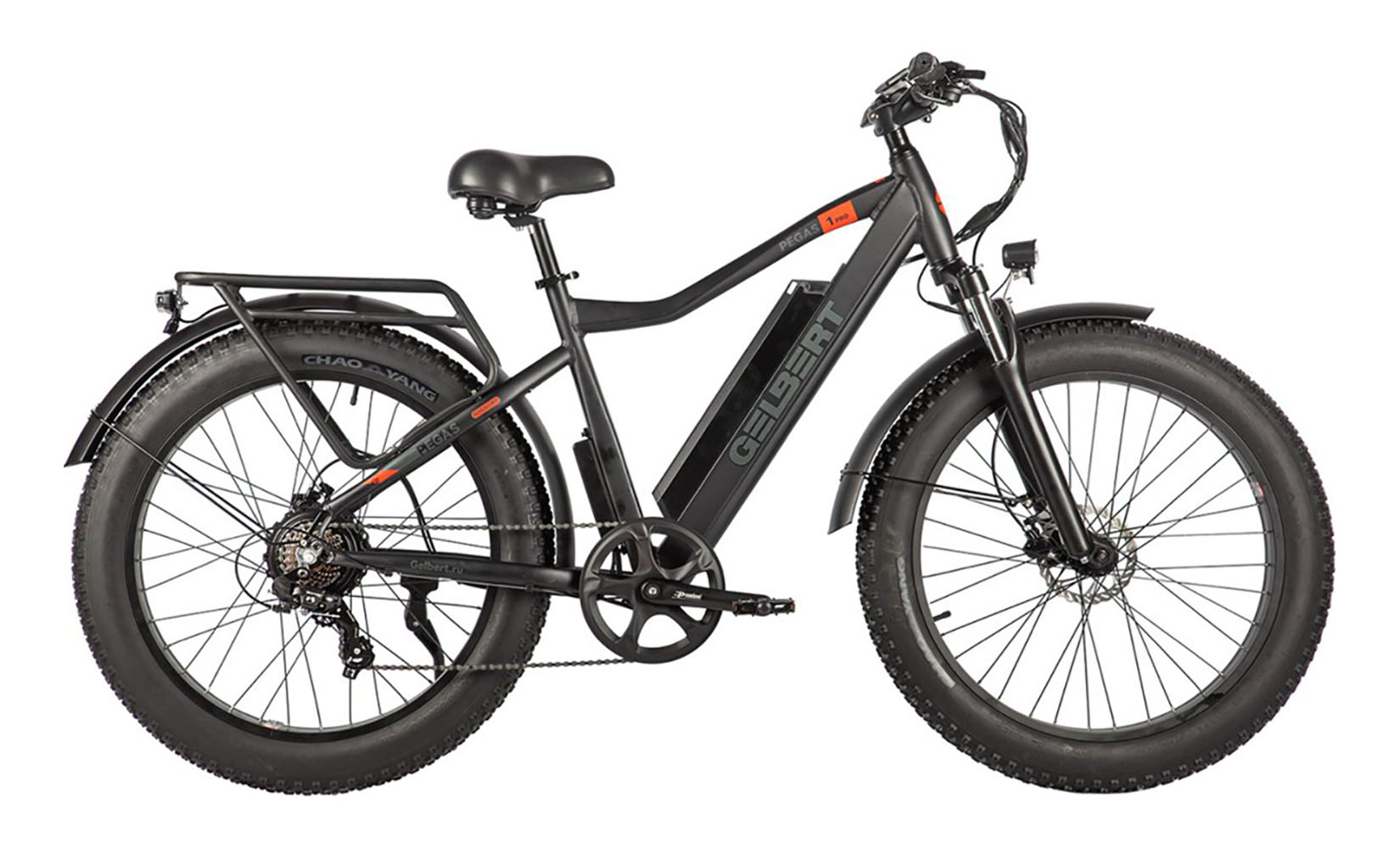 Электровелосипед Gelbert (Eltreco) Pegas 1 PRO (Черный)
