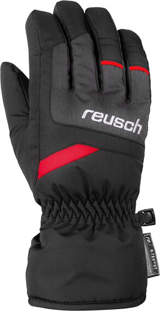 Перчатки Reusch Bennet R-Tex XT Junior (Blck/Blck Melang/Fire Red)