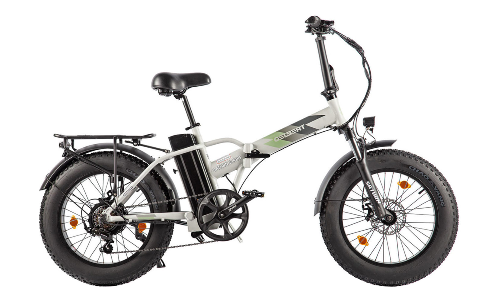 Электровелосипед Gelbert (Eltreco) Saturn 2 PRO (Серый)