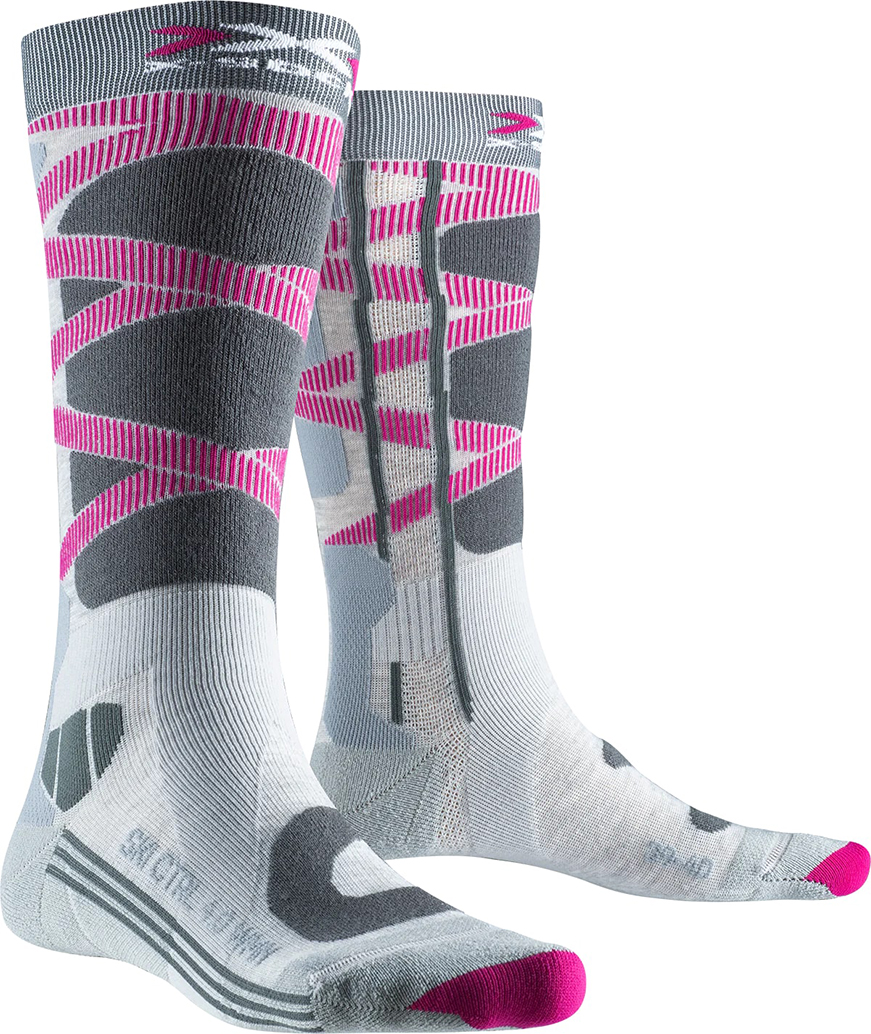 Кофты, свитера, толстовки X-Bionic X-Socks Ski Control 4.0 WMN (Grey Melange/Charcoal)