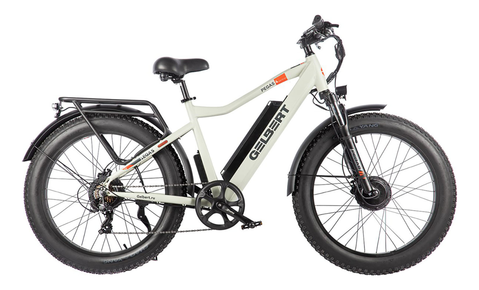 Электровелосипед Gelbert Pegas 4 DUAL PRO MAX (Бежевый)