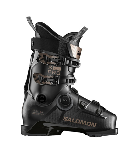 Горнолыжные ботинки Salomon S/Pro Delta BOA 95 W GW Black/Pink Gold Metallic 25/26