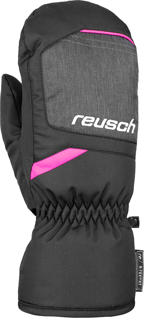 Перчатки Reusch Bennet R-TEX XT Junior Mitten (Black/Black Melang/Pink Glo)