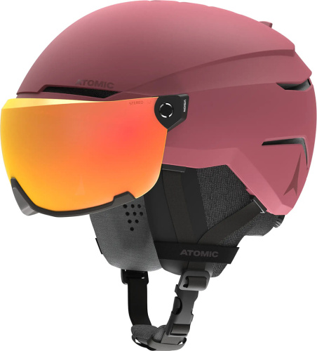 Горнолыжный шлем Atomic Savor Visor Photo Stereo Maroon Cat. 2 24/25