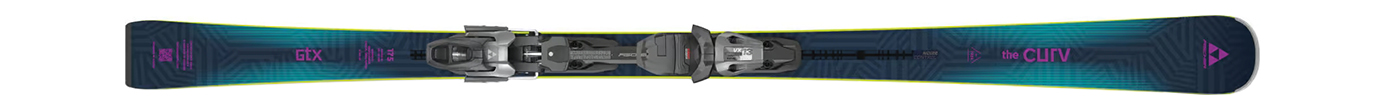Горные лыжи с креплениями Fischer The Curv Noize GTX Superflex + VX 13 GW PR 26/27