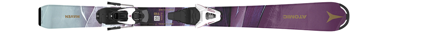 Горные лыжи с креплениями Atomic Maven Girl X (100-120) JTS + C5 GW 24/25