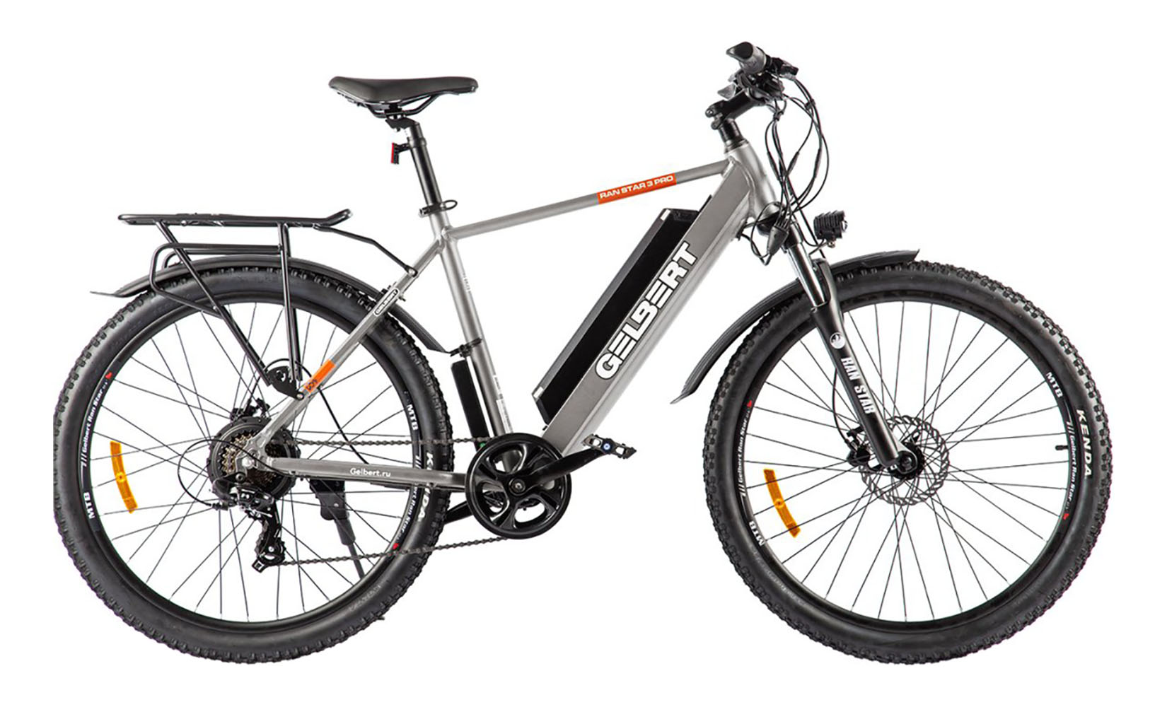 Электровелосипед Gelbert (Eltreco) Ran Star 3 PRO (Серый)