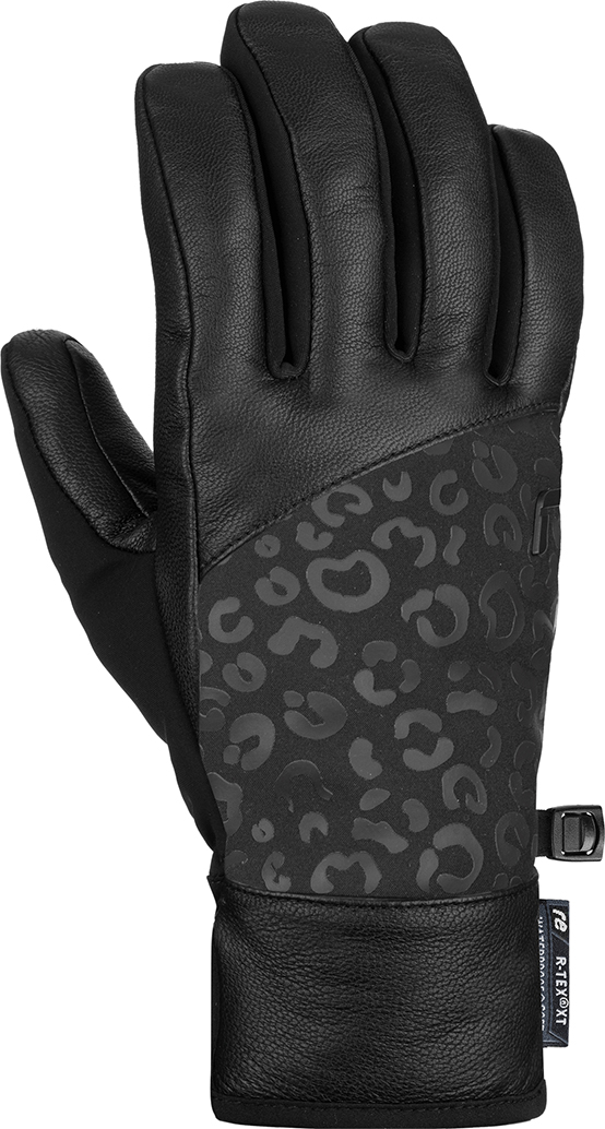 Перчатки Reusch Beatrix  (Black/Black Leopard)