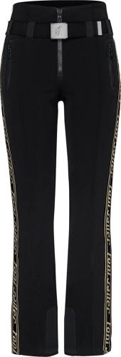 Горнолыжные брюки женские Toni Sailer Mila Logo 22/23 (Black-Beige)