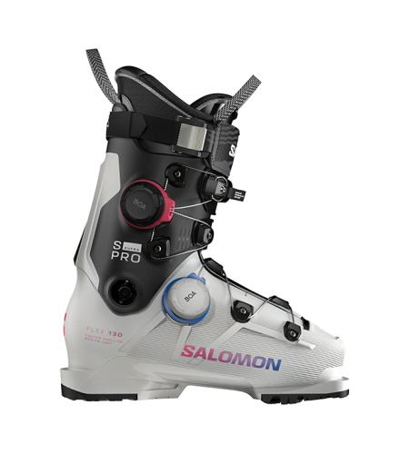 Горнолыжные ботинки Salomon S/Pro Supra Dual BOA 130 GW Gray Aurora/Black/Race Blue 25/26