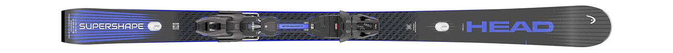 Горные лыжи с креплениями Head Supershape e-Titan SW BB-PR + PRD 12 GW 26/27