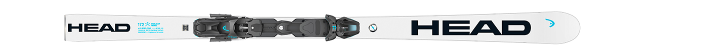 Горные лыжи с креплениями Head WCR e.GS Rebel Team RP +  FF PRO 11 Black 24/25