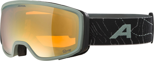 Горнолыжные очки Alpina Bivio Q-Lite Willow-Green Matt/Q-Lite Gold S2 24/25 (Willow-Green Matt/Q-Lite Gold S2)