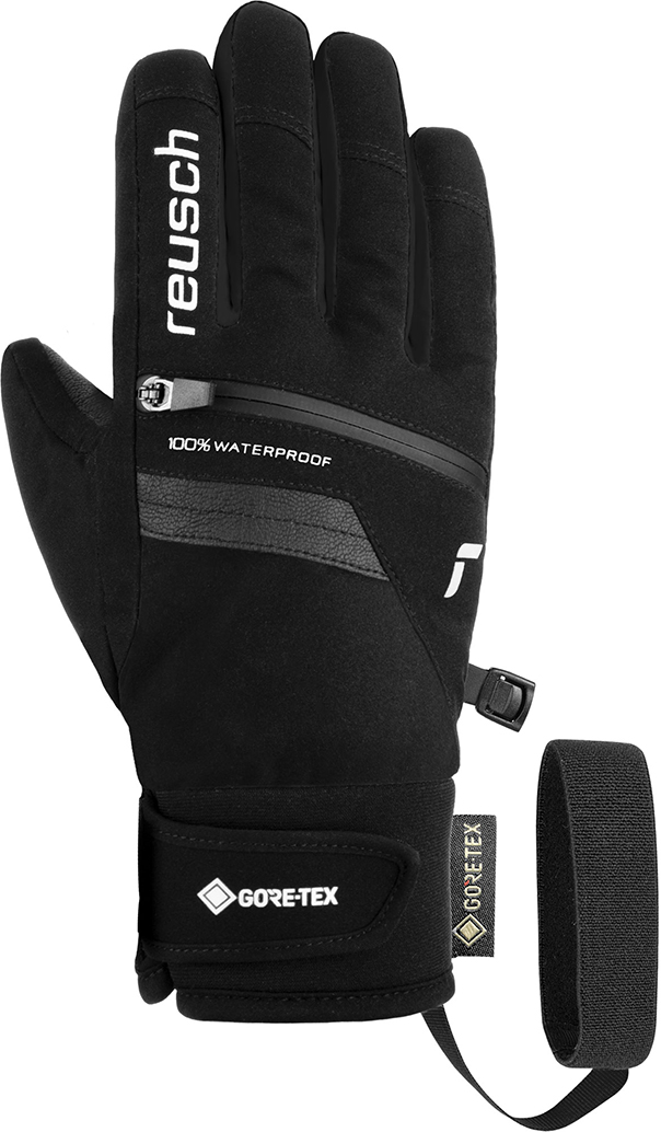 Перчатки Reusch Travis Black/Silver (Black/Silver)