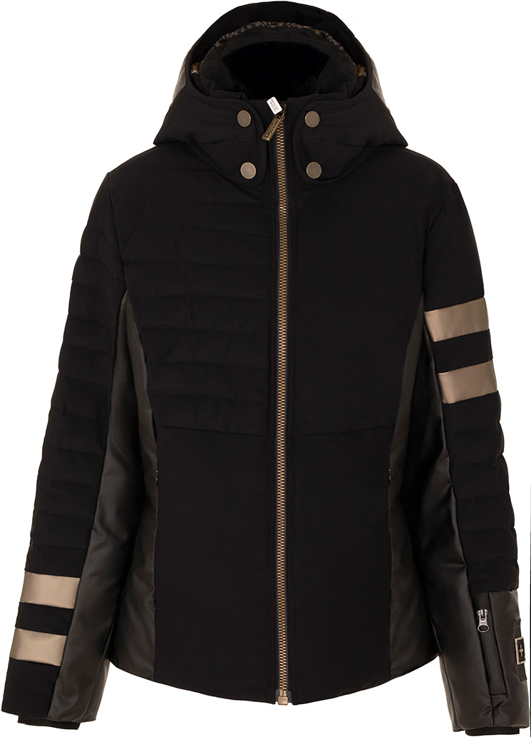 Горнолыжные куртки One More 201 - Eco-Down Ski Jacket (Black/Black/Beat)