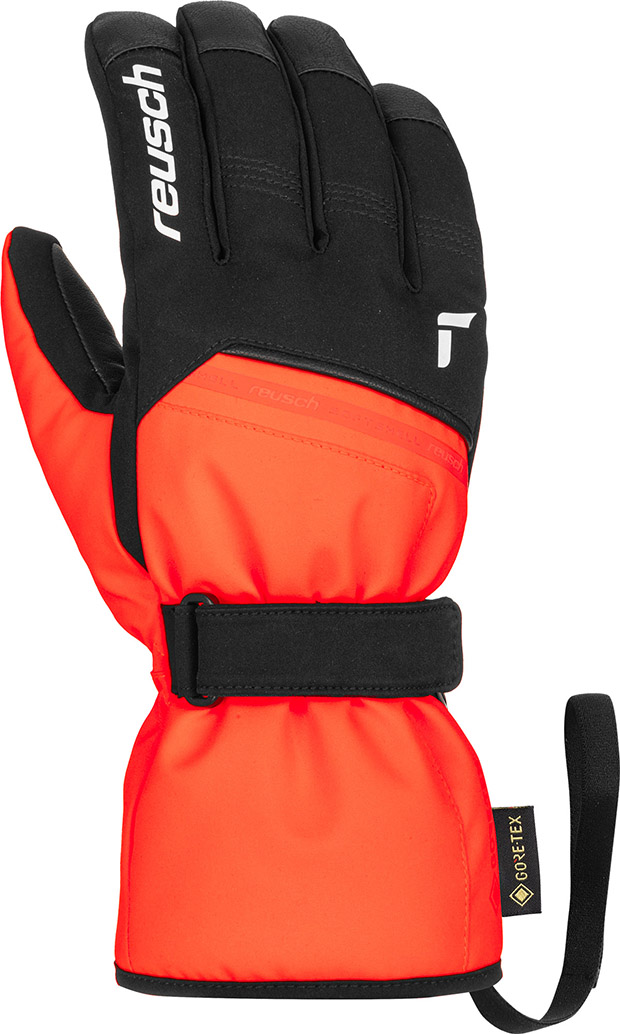 Перчатки Reusch Morris  (Black/White/Fire Red)