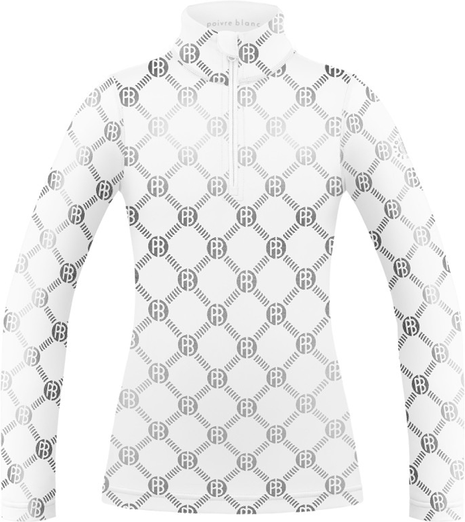 Перчатки Poivre Blanc W23-1940-WO/M (Monogram White)