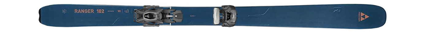 Горные лыжи с креплениями Fischer Ranger 102 + Attack 11 AT Demo B115 23/24