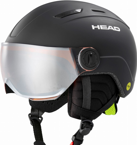Горнолыжный шлем Head Mojo Visor MIPS S2 Black 22/23 (Black)
