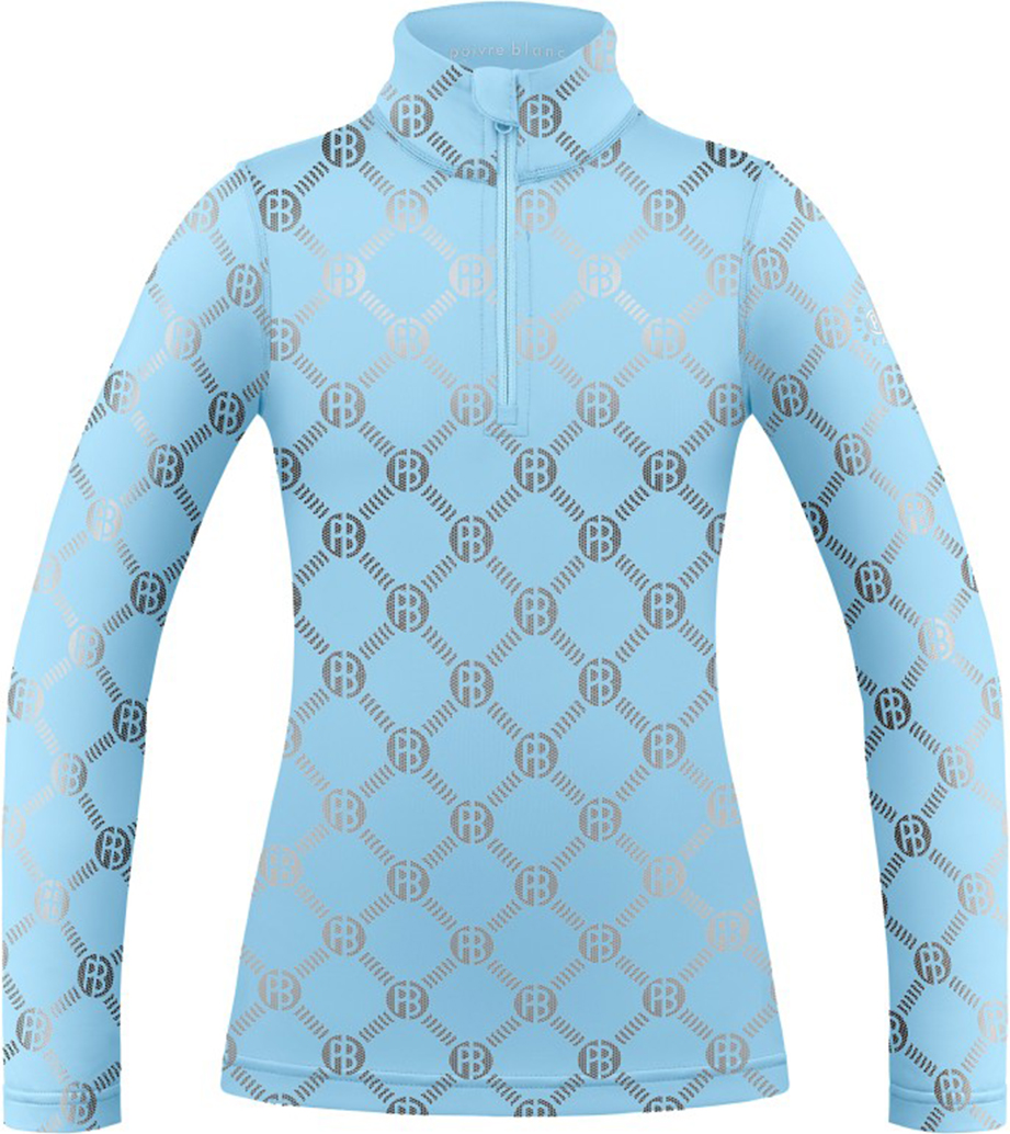 Перчатки Poivre Blanc W23-1940-WO/M (Monogram starlight blue)