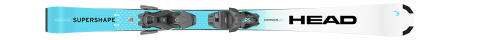 Горные лыжи с креплениями Head Supershape JRS + JRS 7.5 GW 25/26