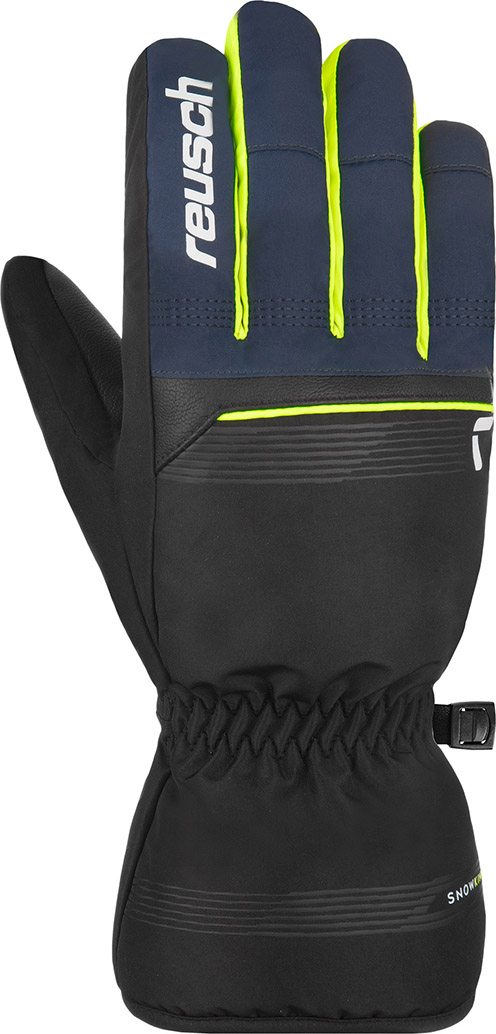 Шапки Reusch Snow King (Blck/Dress Blu/Saf Yellow)