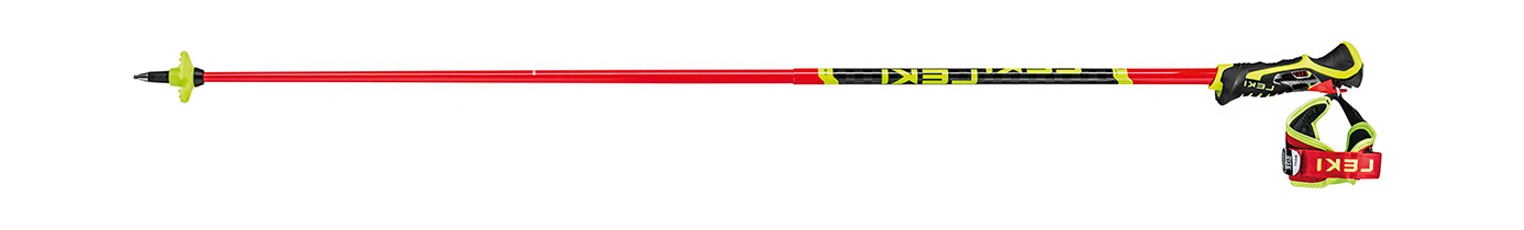 Горнолыжные палки Leki Venom SL 3D Bright Red/Black/Neonyellow 25/26