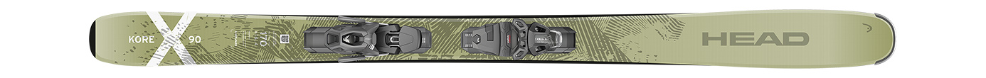 Горные лыжи с креплениями Head Kore X 90 LYT-PR + PRW 11 GW 25/26