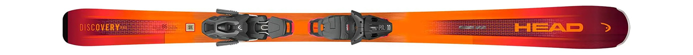 Горные лыжи с креплениями Head Discovery 86 Pro AM BB-PR + PR 11 GW 26/27