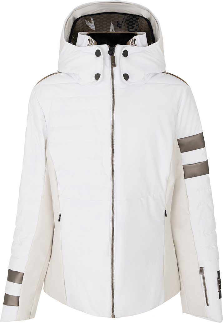 Горнолыжные куртки One More 201 - Eco-Down Ski Jacket (White/White/A.Gold)