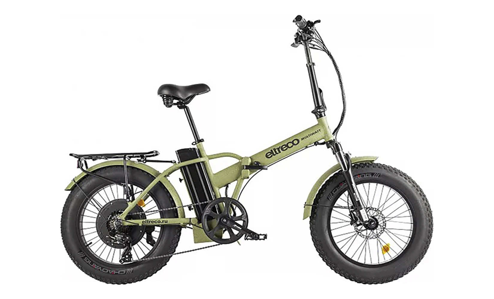 Электровелосипед Eltreco Multiwatt New (Хаки)
