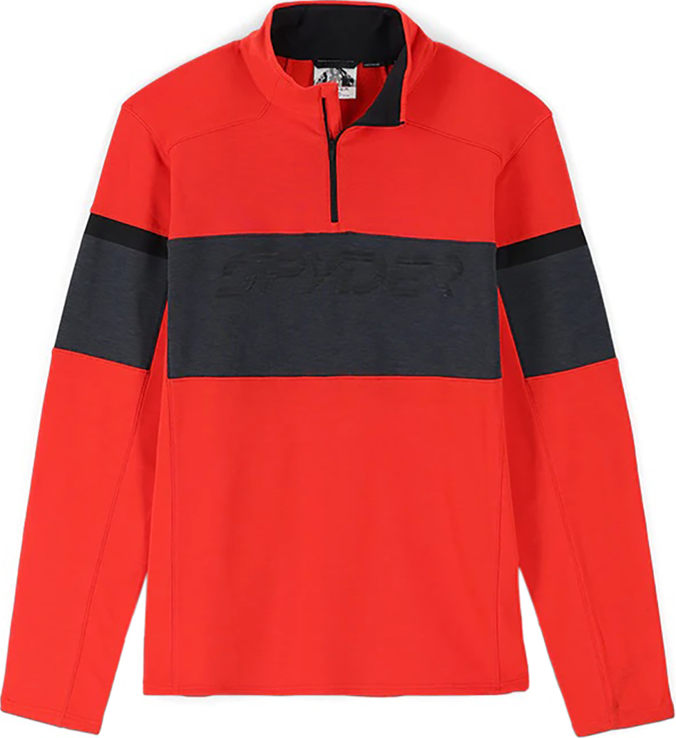 Термобелье Spyder Speed half zip (Volcano ebony)