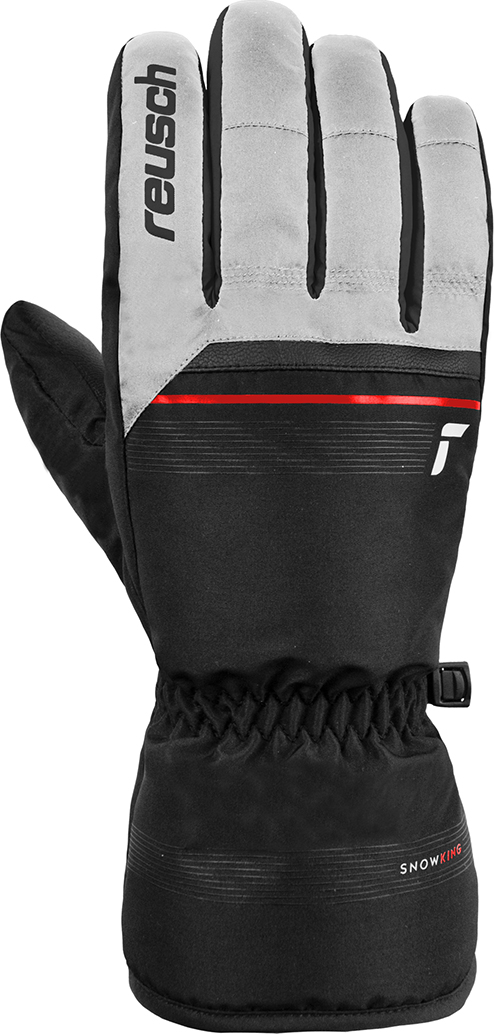 Шапки Reusch Snow King (White/Fire Red/Black)