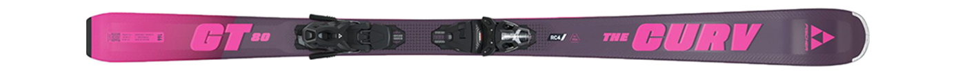Горные лыжи с креплениями Fischer The Curv GT 80 TPR + RSW 11 PR 25/26