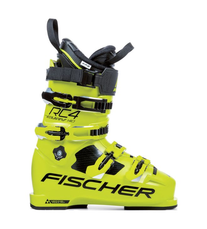 Горнолыжные ботинки Fischer RC4 Curv 140 Vacuum Full Fit Yellow