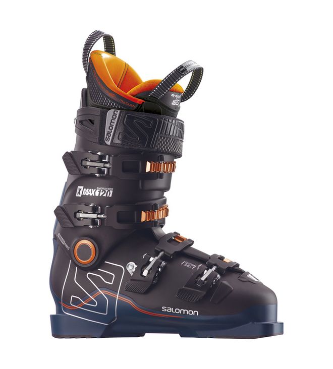 Горнолыжные ботинки Salomon X Max 120 Black/Petrol Black/Orange