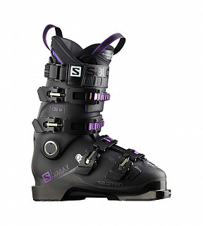 Горнолыжные ботинки Salomon X Max 120 W Black/Metallic Black