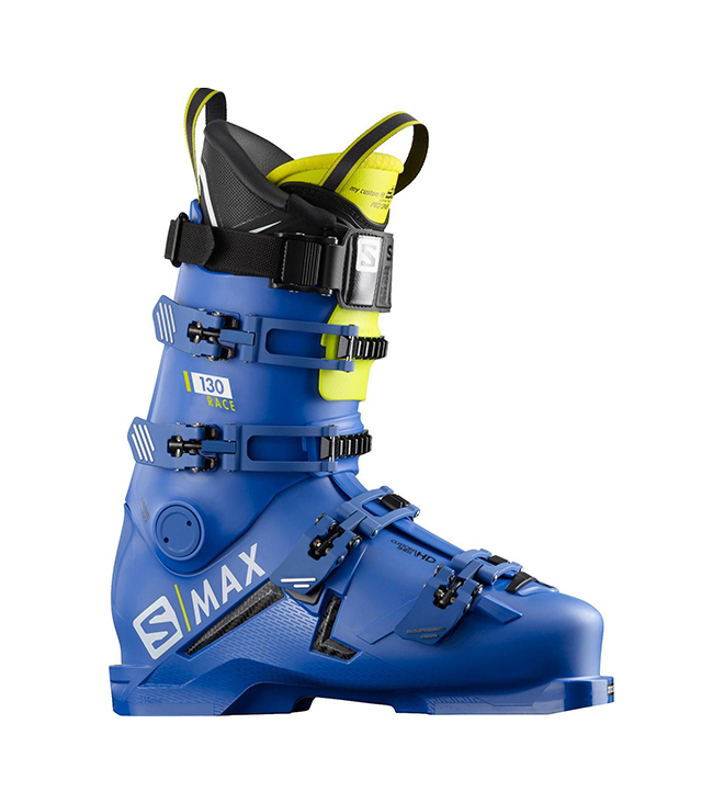 Горнолыжные ботинки Salomon S/Max 130 Race Raceblue/Acid Green
