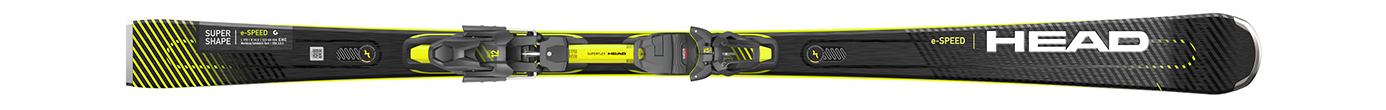 Горные лыжи с креплениями Head Supershape e-Speed SF-PR + PRD 12 GW