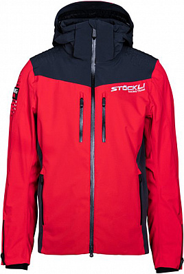 Горнолыжные куртки Stockli Skijacket WRT (Красно-серый)
