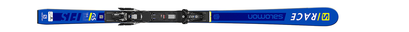 Горные лыжи с креплениями Salomon S/Race FIS GS Jr.+ X12 TL