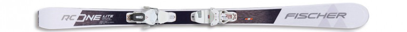 Горные лыжи с креплениями Fischer Brilliant RC One White SLR + RS 9 SLR