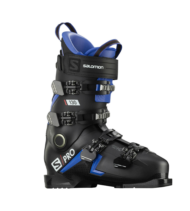 Горнолыжные ботинки Salomon S/Pro 130 Black/Race Blue