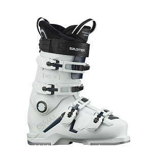 Горнолыжные ботинки Salomon S/Max 100 W White/Petrol Blue
