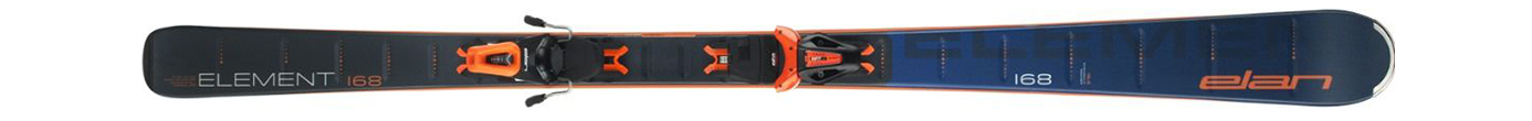Горные лыжи с креплениями Elan Element Blue/Orange LS + EL 10 Shift